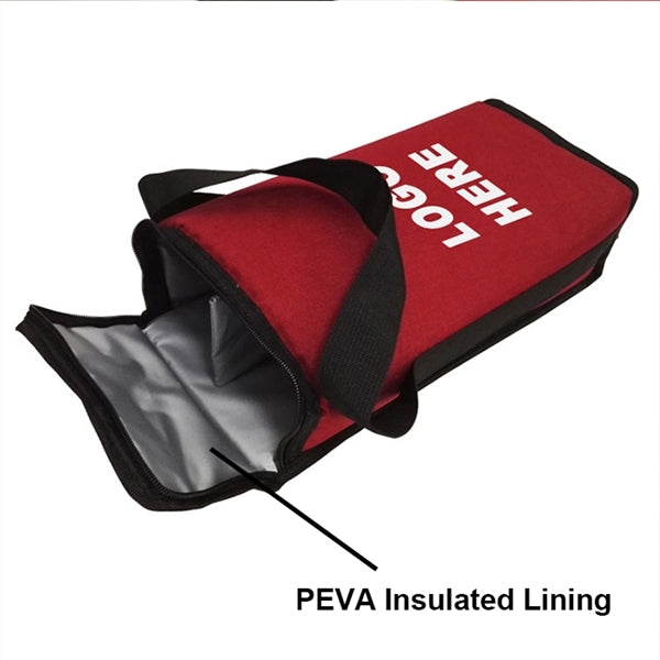 Insulated 2 Bottle Wine Bag Carrier