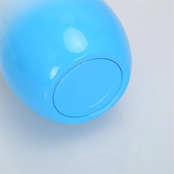 12oz Double Wall Gradient Color Eggshell Cup with Lid