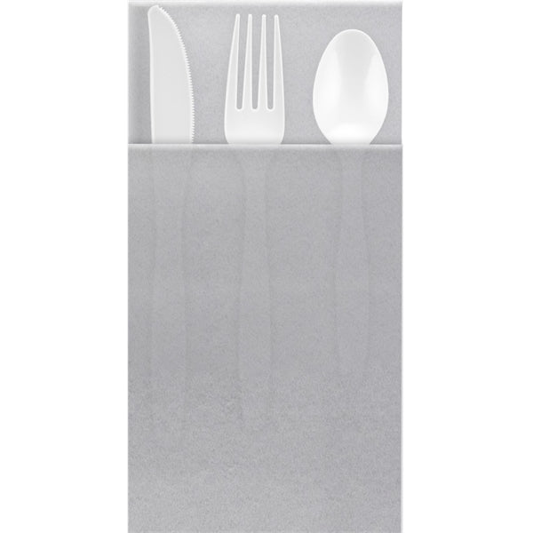 Almost Linen Pocket Napkin - White - Tradition