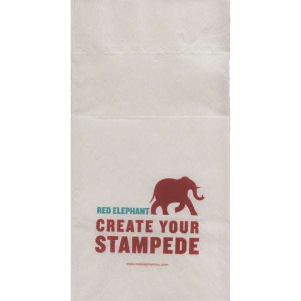 2 Ply Pocket Napkin - White - Tradition