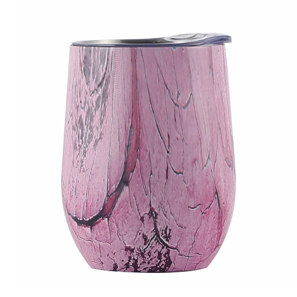 12 oz Stainless Steel Double Wall Vacuum Insulated Wine Tumb
