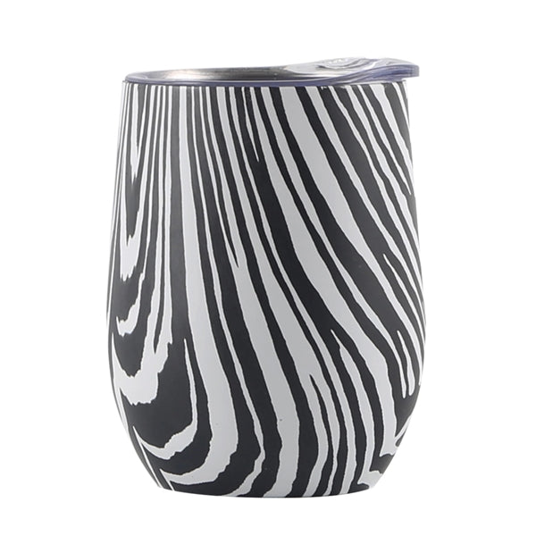 12 oz Stainless Steel Double Wall Vacuum Insulated Wine Tumb