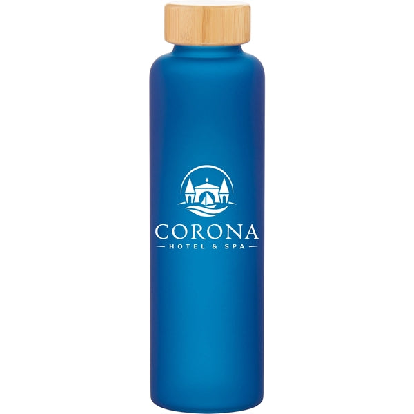 18 oz h2go Rincon Single Wall Glass Water Bottle