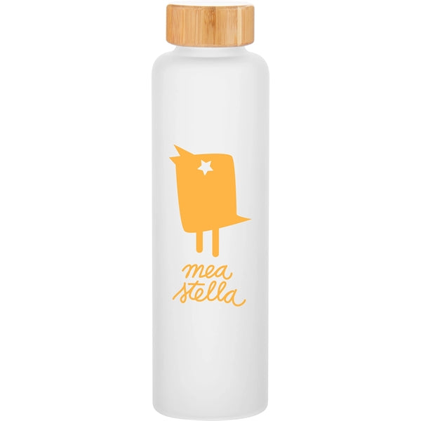 18 oz h2go Rincon Single Wall Glass Water Bottle