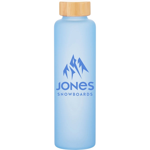 18 oz h2go Rincon Single Wall Glass Water Bottle