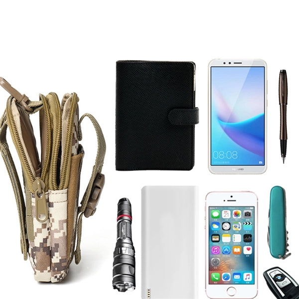 Multipurpose EDC Pouch Tactical Waist Belt Bag