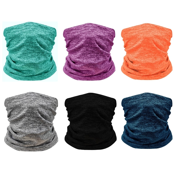 Bottom Fleece Adult Warm Neck Gaiter With Filter Pocket