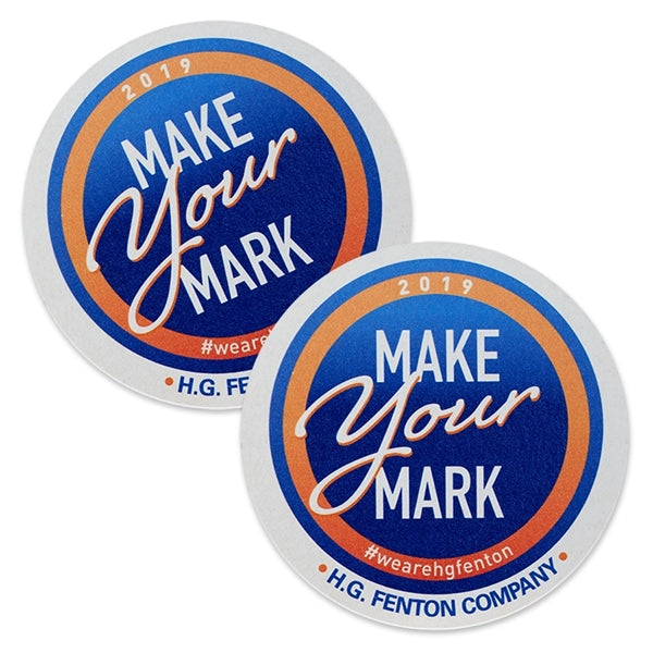 60 Point 4" Pulp Board Coasters, DIGITAL PRINT