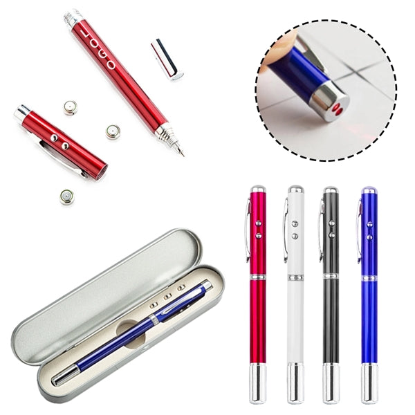Laser Pointer LED Stylus Ball Pen