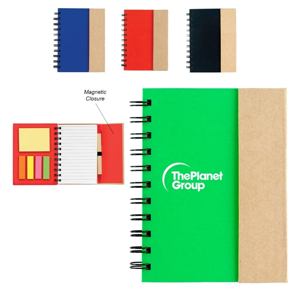 Mini Notebook with Sticky Notes