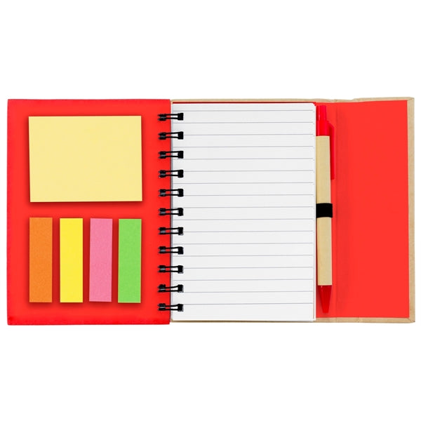 Mini Notebook with Sticky Notes