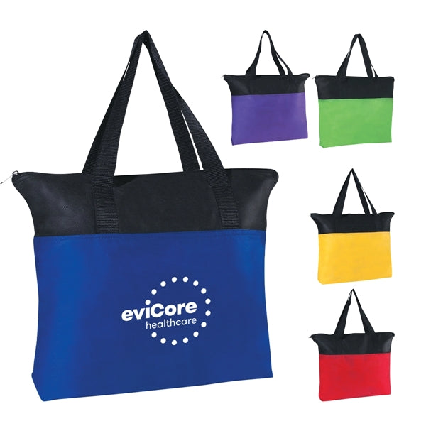 Non-woven Tote Bag with Zipper