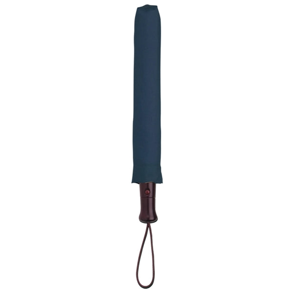 44" Foldable Umbrella with a Wooden Handle