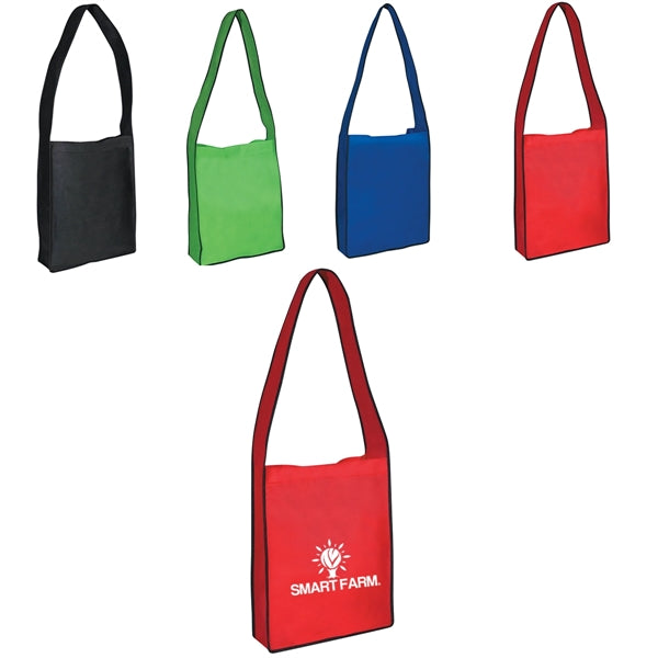 Non-woven Messenger Tote Bag