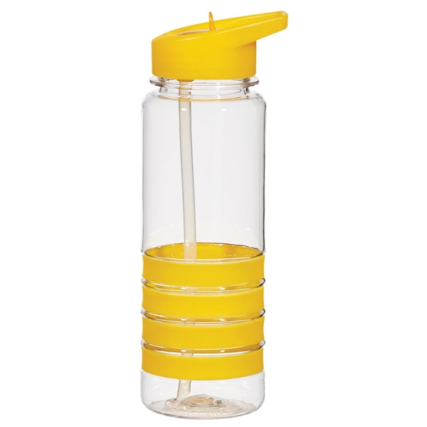 24 Oz. Water Bottle with Silicone Bands
