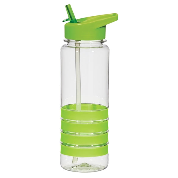 24 Oz. Water Bottle with Silicone Bands