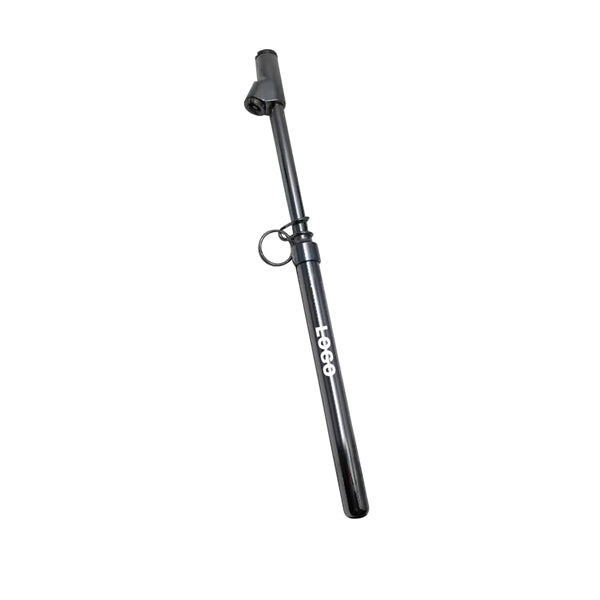 Tire pressure gauge with keyring for heavy vehicle
