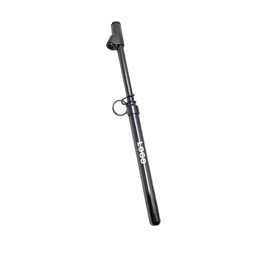 Tire pressure gauge with keyring for heavy vehicle