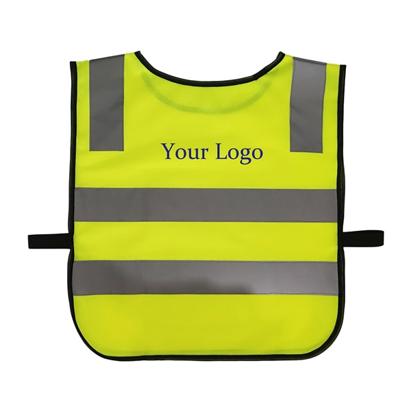 Kids High-lighted Reflective Safety Vest w/ Elastic Band