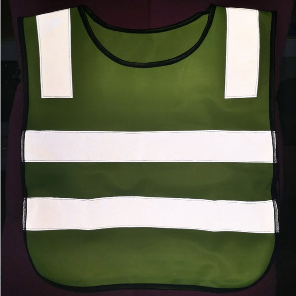 Kids High-lighted Reflective Safety Vest w/ Elastic Band