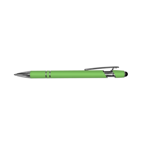 IWriter Exec Rubberized Metal Stylus Pen-Black Ink