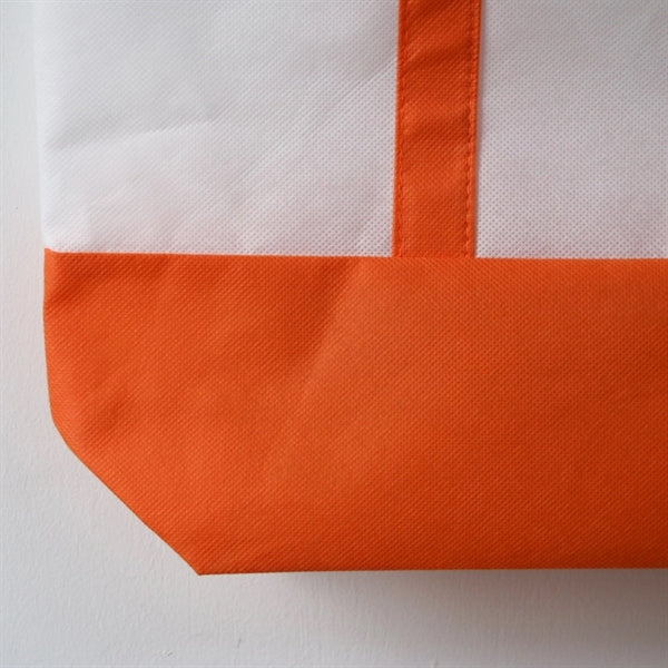 Two Tones Deluxe Non-woven Tote Bag