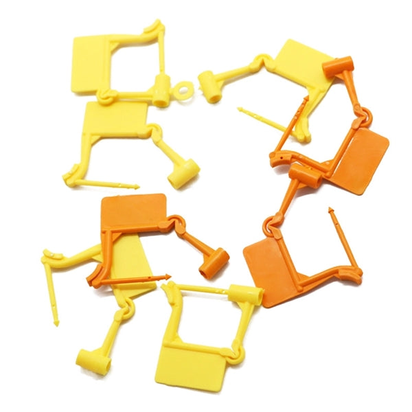 Multicolored Luggage Plastic Padlock Safety Control Seals