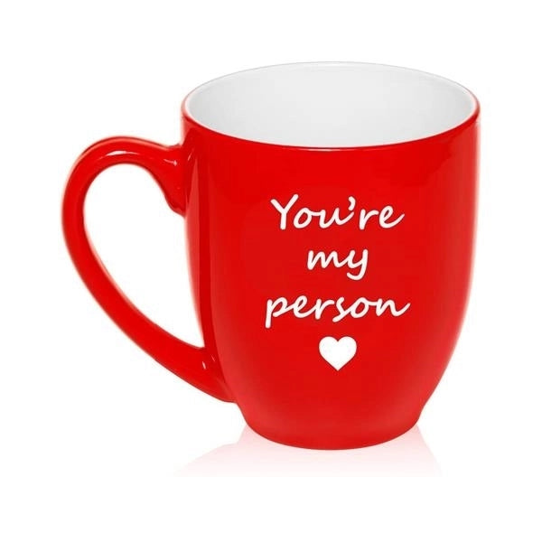 13 oz. Two-Tone Bistro Mug