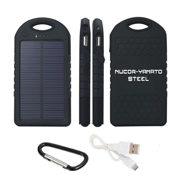 Inventory Back To School Solar Power Charger 5000mah