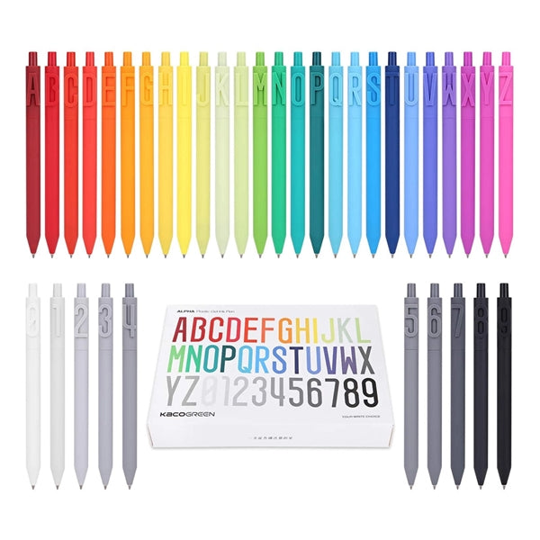 Kaco Alphabet and Number Pen Gift Set