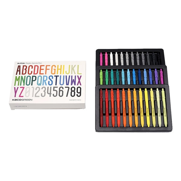 Kaco Alphabet and Number Pen Gift Set