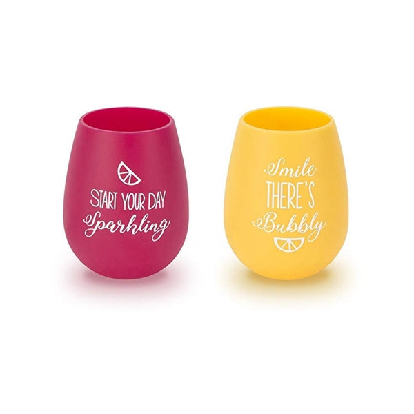 Silicone Wine Glasses- Unbreakable Outdoor Rubber Wine Glass