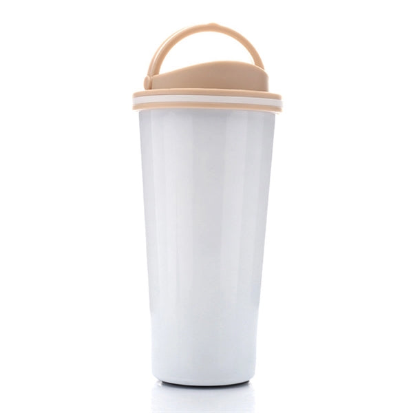 15 oz Double Wall Stainless Steel Coffee Tumbler with Lid