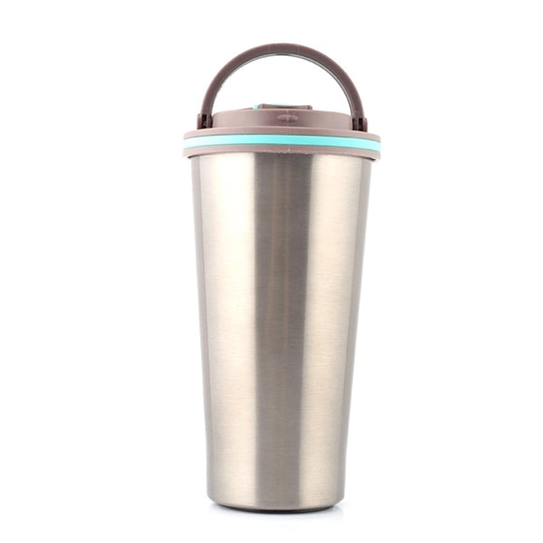 15 oz Double Wall Stainless Steel Coffee Tumbler with Lid