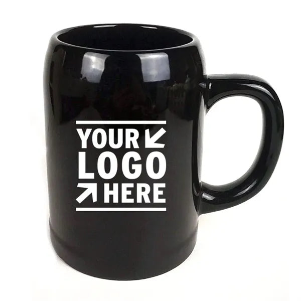 Large Ceramic Beer Mug