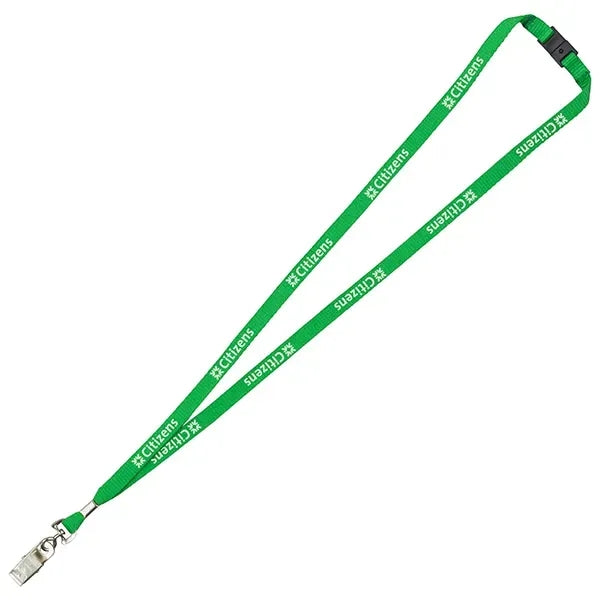 3/8" Silkscreen Lanyard with Breakaway Release