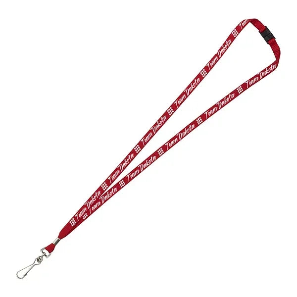 3/8" Silkscreen Lanyard with Breakaway Release