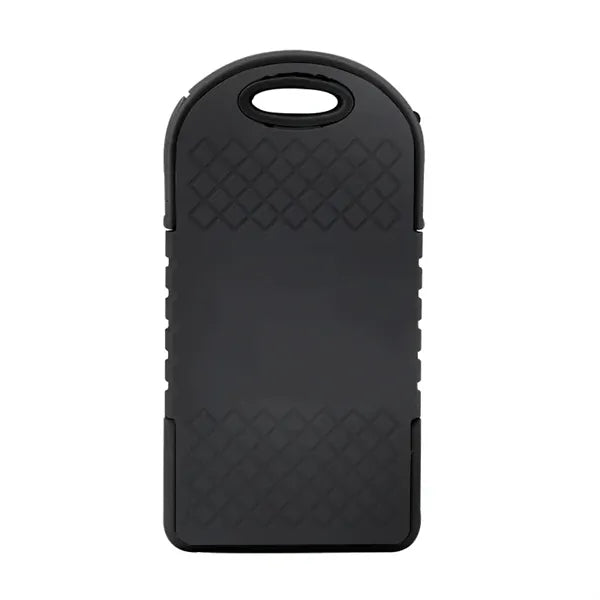 Solar Power Bank with Dual USB Port - 4000 mAh UL Certified