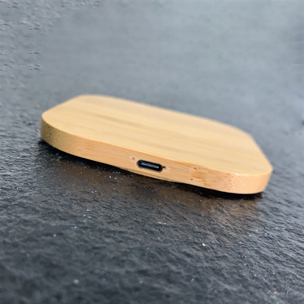 Nature Inspired Bamboo Fast Charging 15W Pad