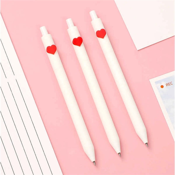 Red Heart Gel Pen