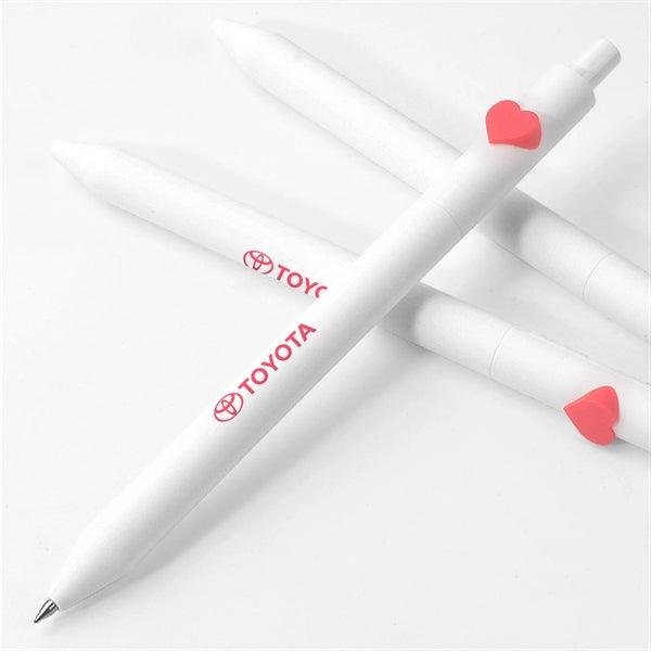 Red Heart Gel Pen