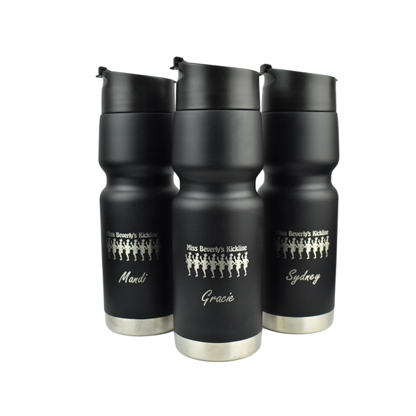 20 oz Double Wall Stainless Steel Bike Tumbler