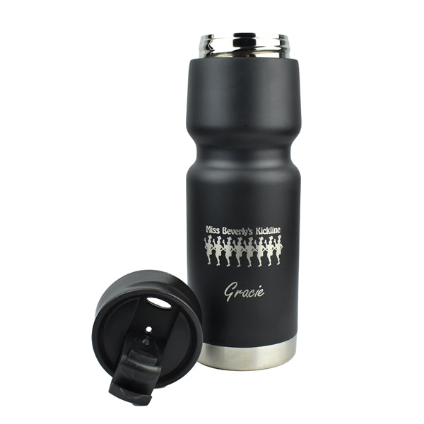 20 oz Double Wall Stainless Steel Bike Tumbler