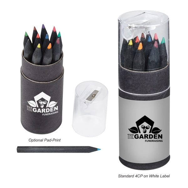 Colored Pencils with Sharpener