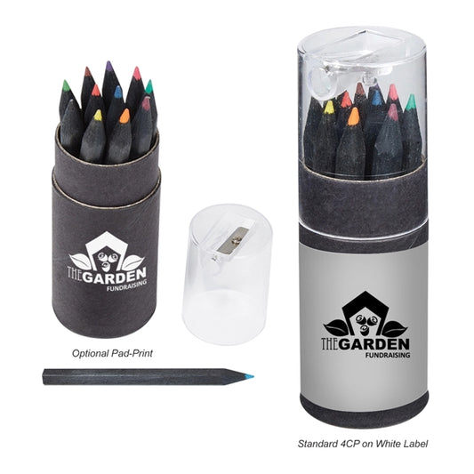 Colored Pencils with Sharpener