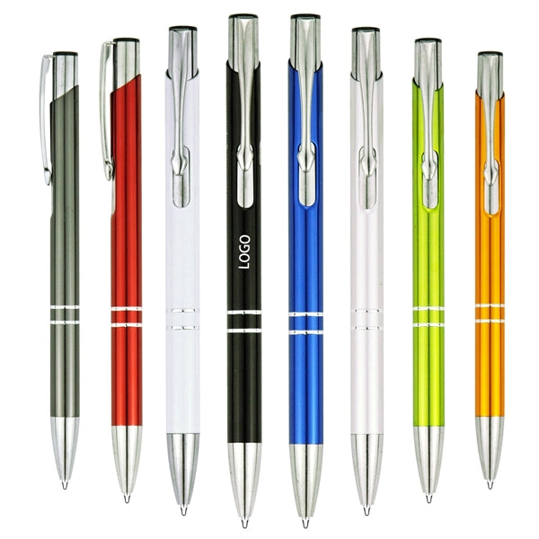 Aluminum Click Ballpoint Pen