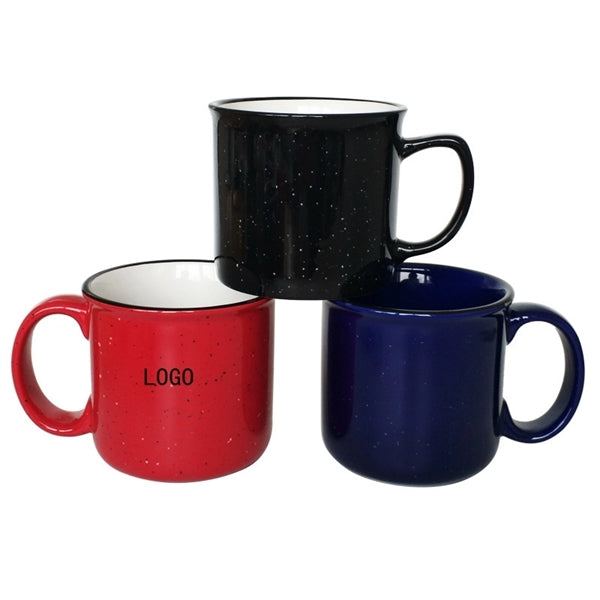 Logo Imitation Enamel Ceramic Mug