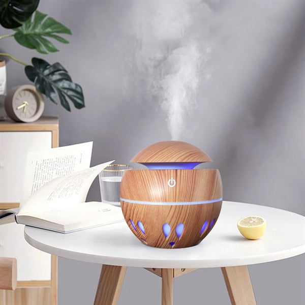 Mushroom LED Aromatherapy Oil Diffuser Air Humidifier