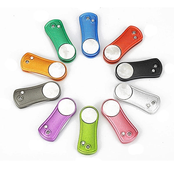 Foldable Metal Golf Divot Repair Tool