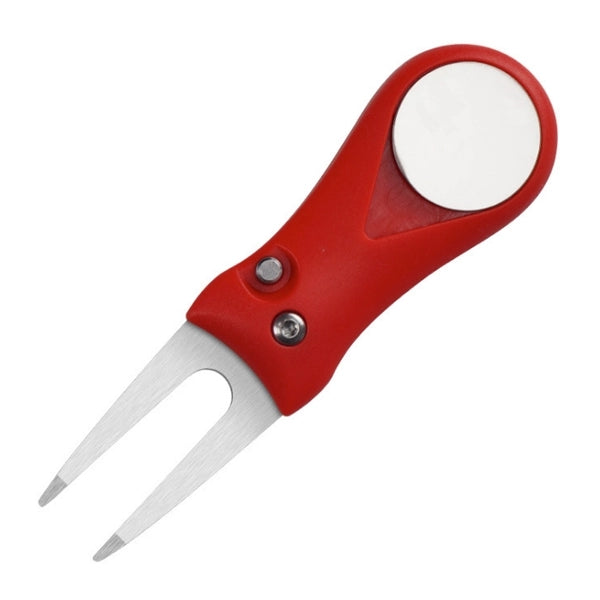 2-in-1 Foldable Golf Divot Repair Tool